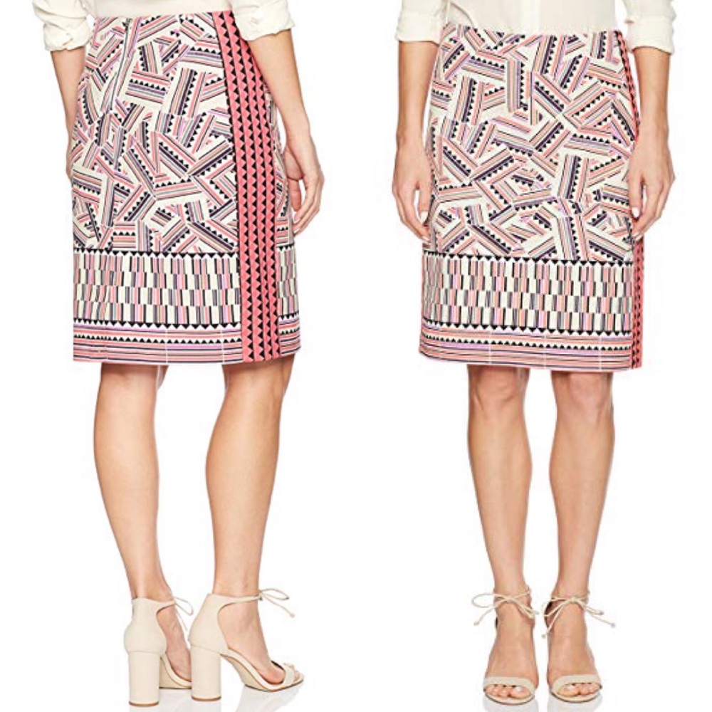 NWT NIC+ZOE Tribal Pencil Skirt